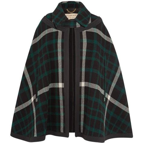 burberry canvas trimmed checked wool cape|Burberry Limited.